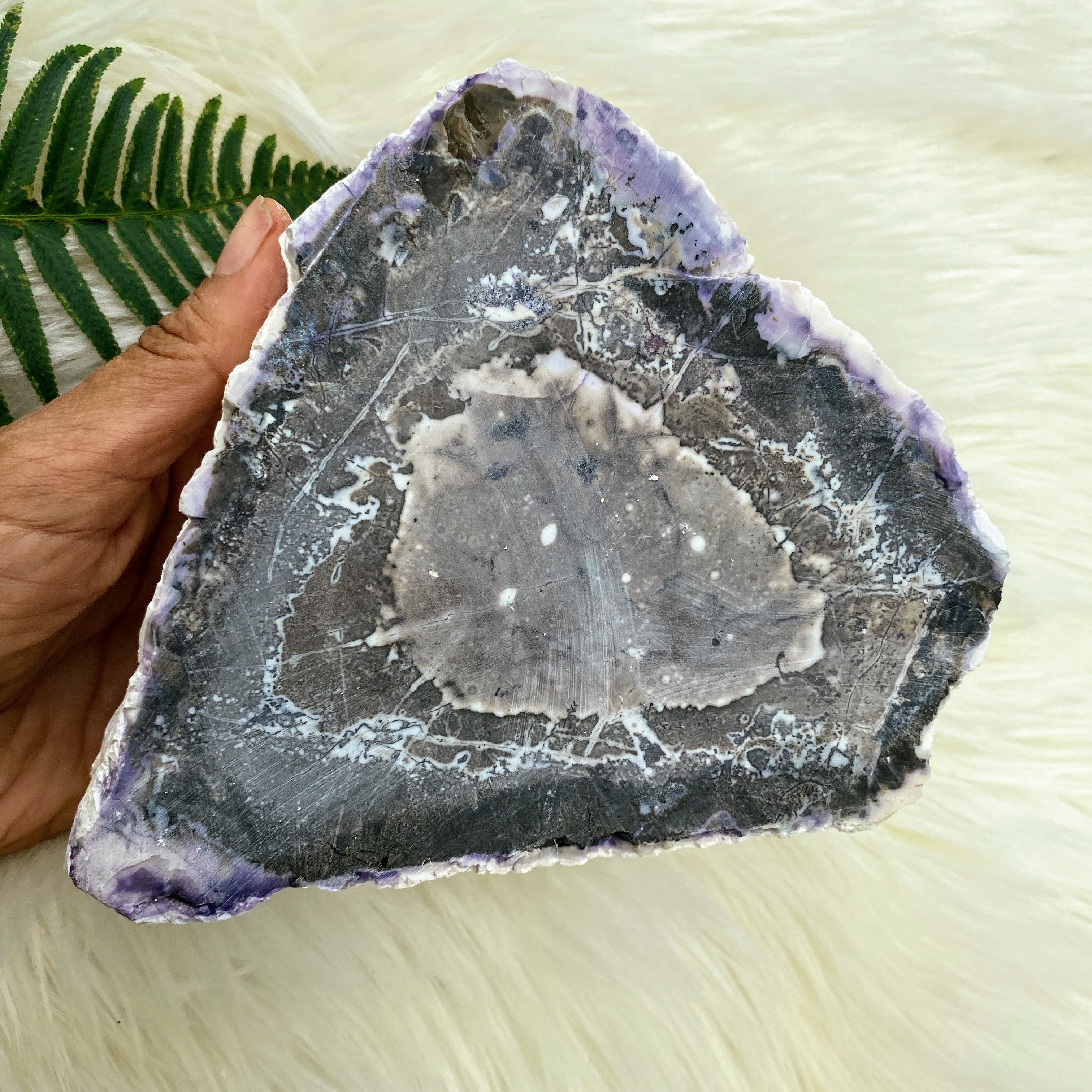 Big chunky Standing Unpolished Genuine & Rare Tiffany Stone Specimen From Utah, USA - Earth Family Crystals