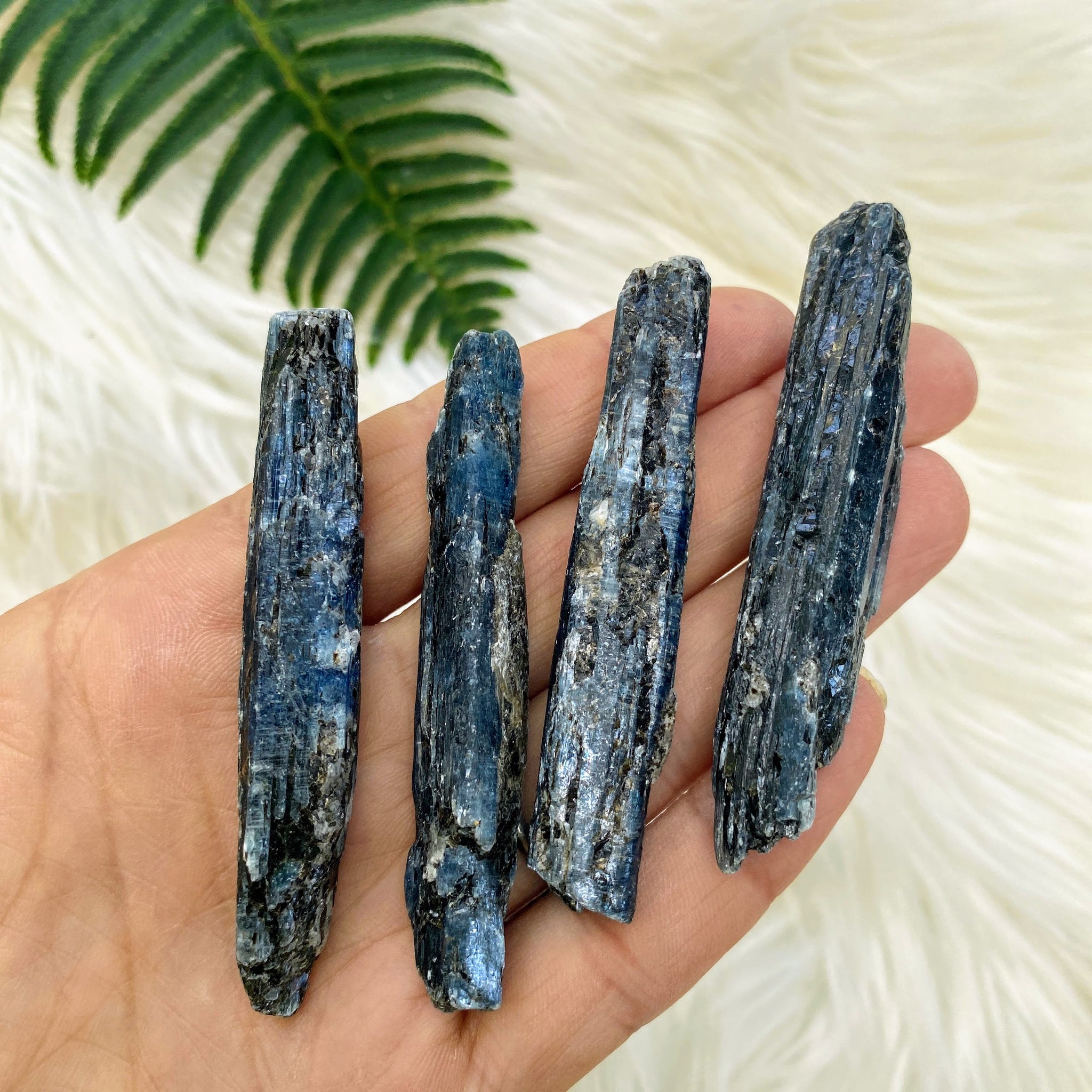 Blue Kyanite Orgonite Pyramid 