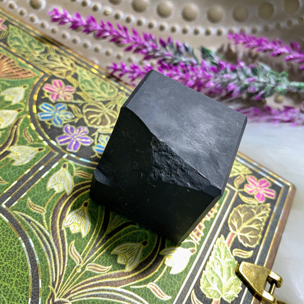 Shungite Unpolished Cube From Russia *REDUCED - Earth Family Crystals