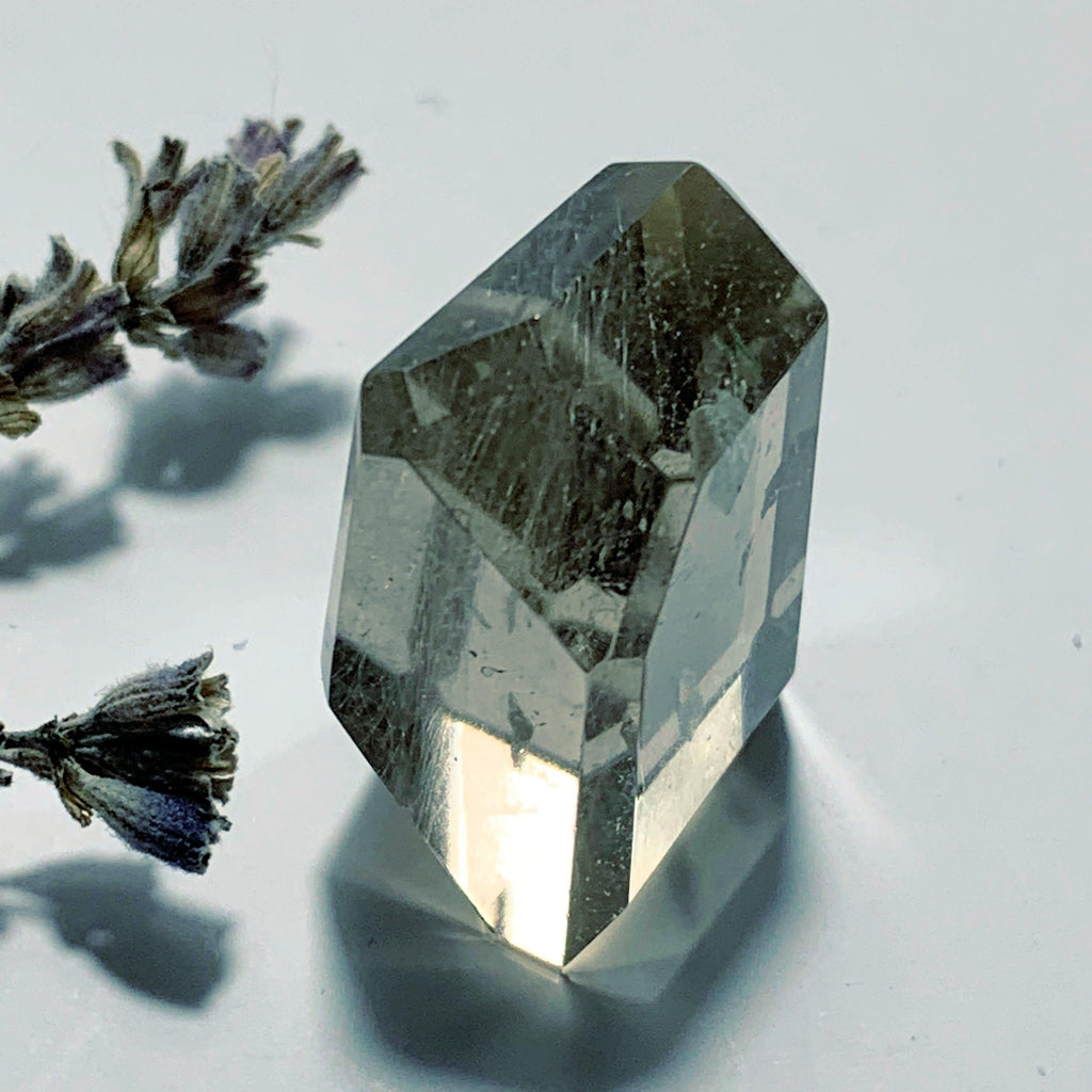 Cute Smoky Rutilated Quartz Small Free Form Specimen~Locality Brazil - Earth Family Crystals