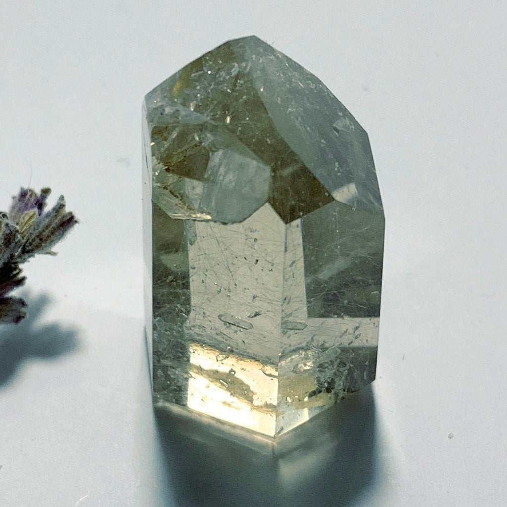 Inner Child Penetrator Points Smoky Rutilated Quartz Small Tower~Locality Brazil - Earth Family Crystals