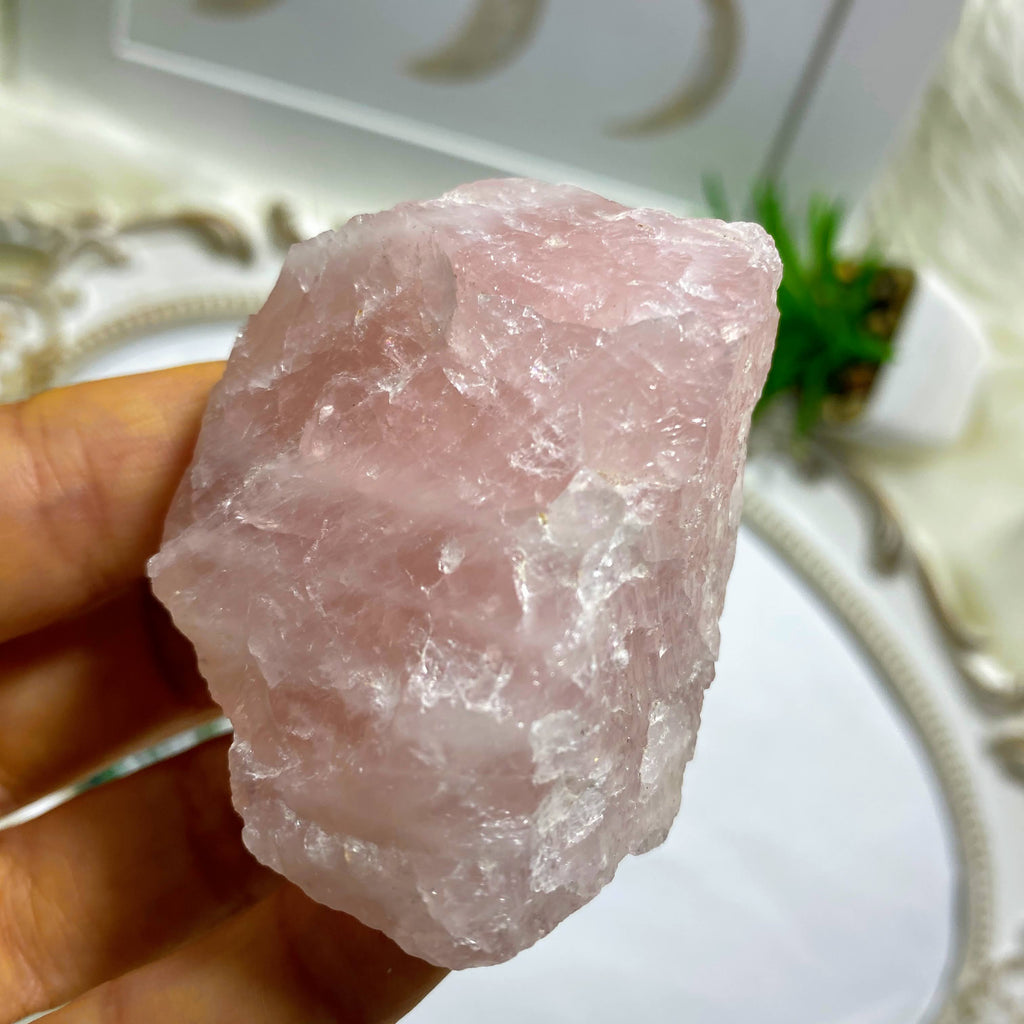 Chunky Sweet Pink Rose Quartz Natural Specimen~ Locality Brazil - Earth Family Crystals
