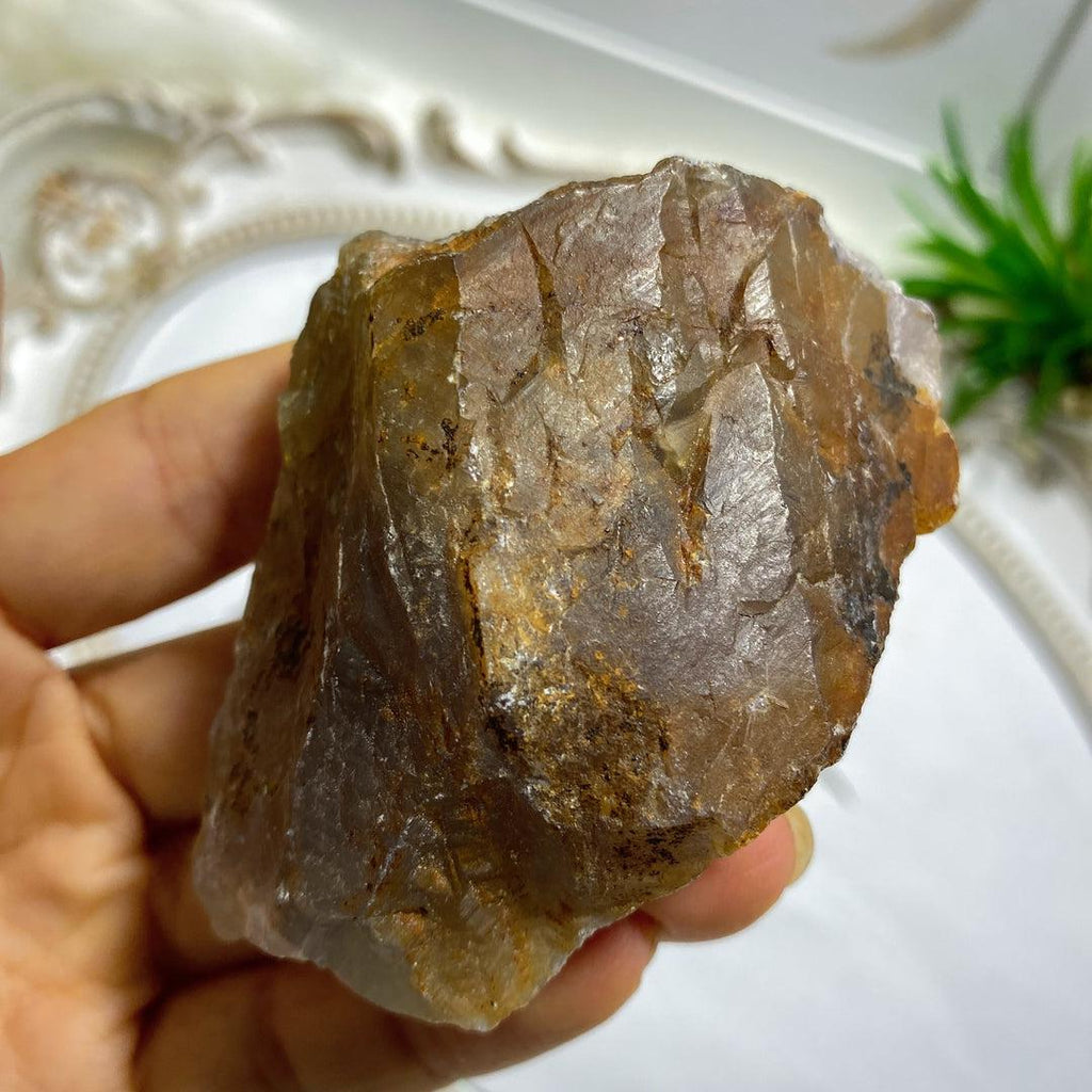 Chunky Genuine Auralite-23 Self Healed Specimen ~Locality Ontario, Canada - Earth Family Crystals