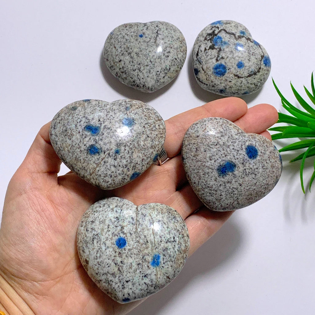 One K2 Stone Medium Heart Carving - Earth Family Crystals