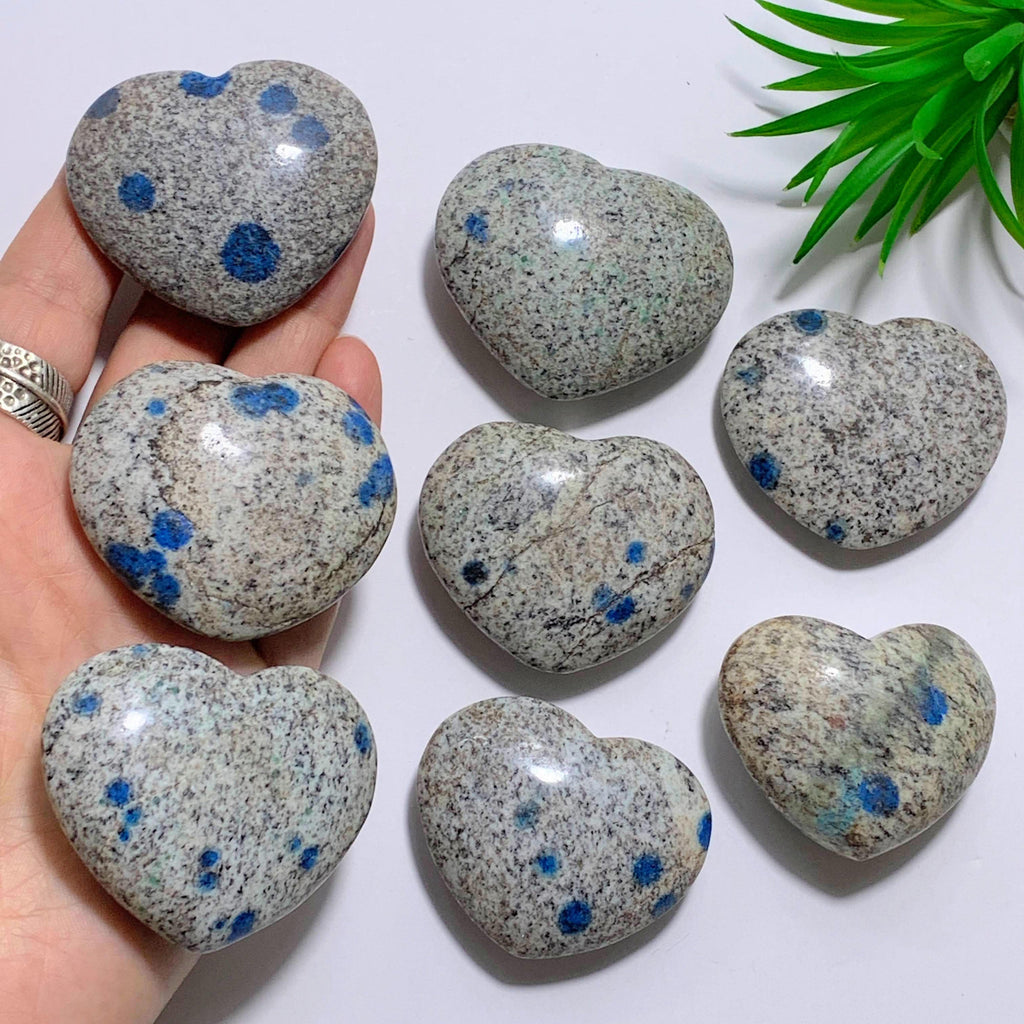 One K2 Stone Small Heart Carving - Earth Family Crystals