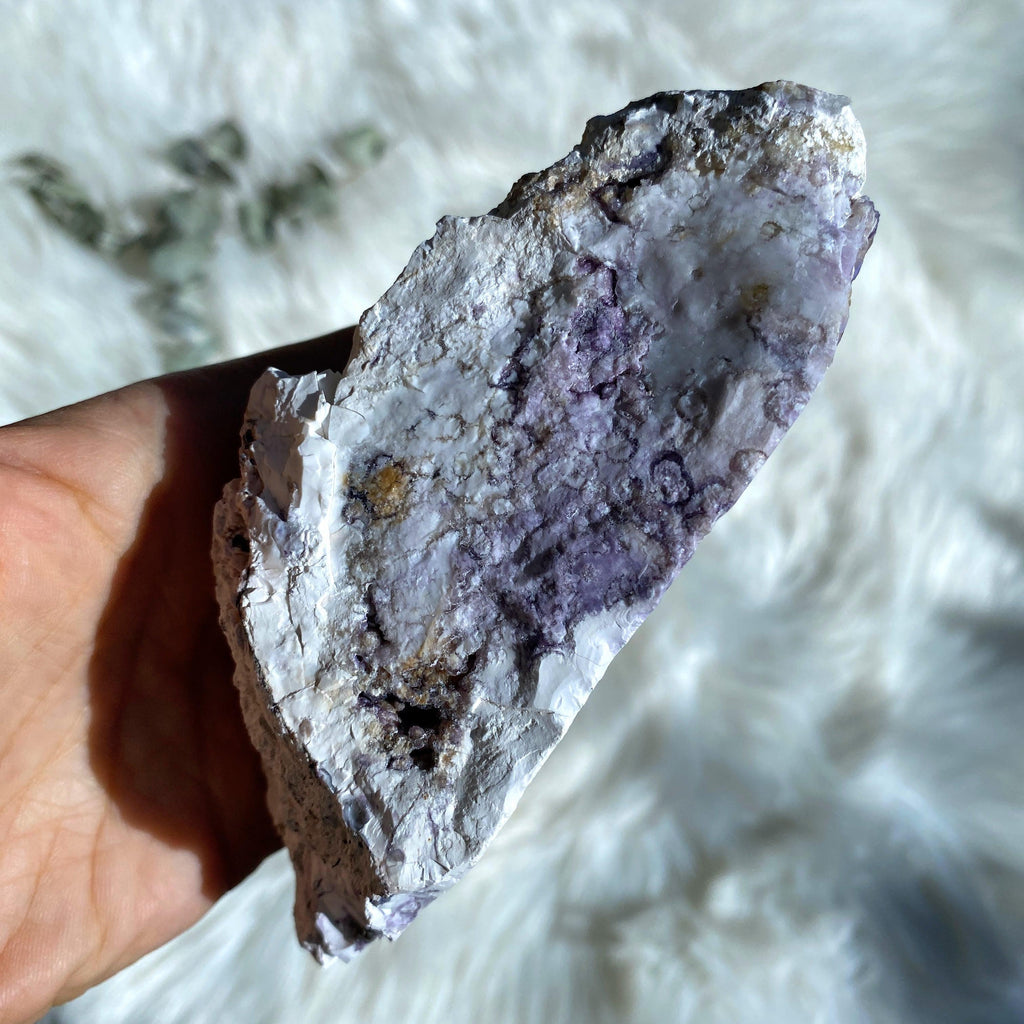 Pastel Purple chunky Genuine & Rare Tiffany Stone Specimen From Utah, USA #1 - Earth Family Crystals