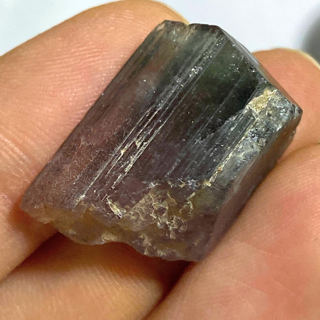 Reserved for Sandy Very Rare! 24.5CT California Watermelon Tourmaline Terminated Collectors Specimen From Oceanside, California - Earth Family Crystals