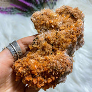 Sparkly Fluorite & Creedite Large Natural Specimen -Locality Mexico - Earth Family Crystals