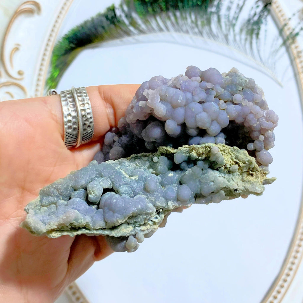 Unique Natural Grape Agate Specimen From Indonesia - Earth Family Crystals