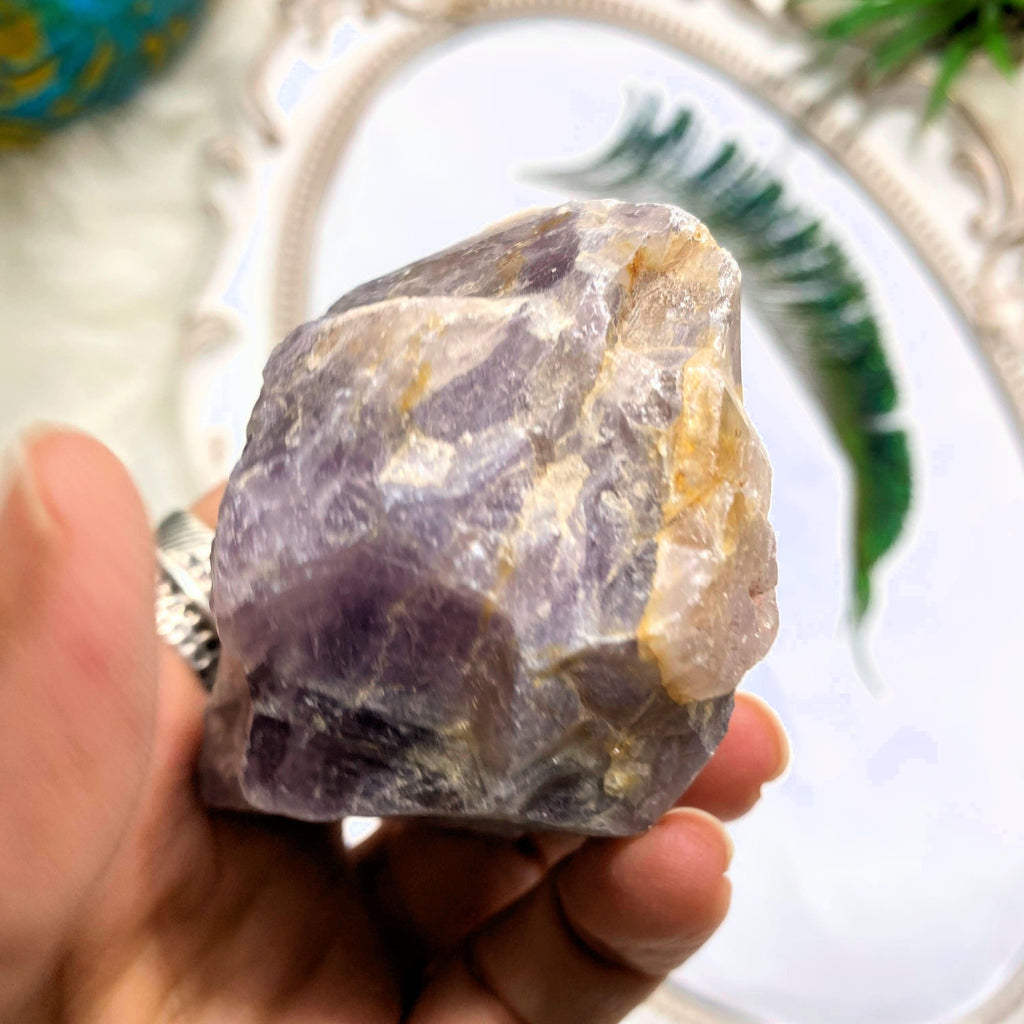 Genuine Auralite-23 Chunky Naturally Terminated Point ~Locality Ontario, Canada - Earth Family Crystals