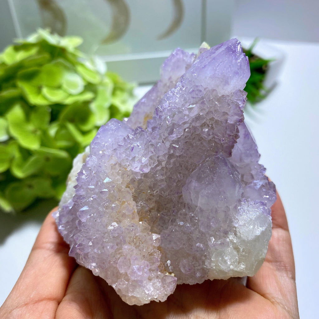 Sparkling Amethyst Spirit Quartz Large Cluster ~Locality S.Africa - Earth Family Crystals