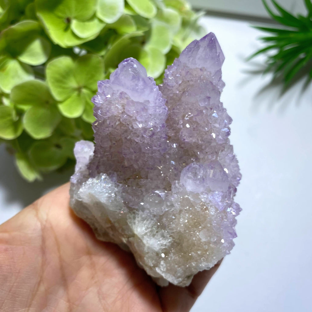 Sparkling Amethyst Spirit Quartz Cluster ~Locality S.Africa - Earth Family Crystals