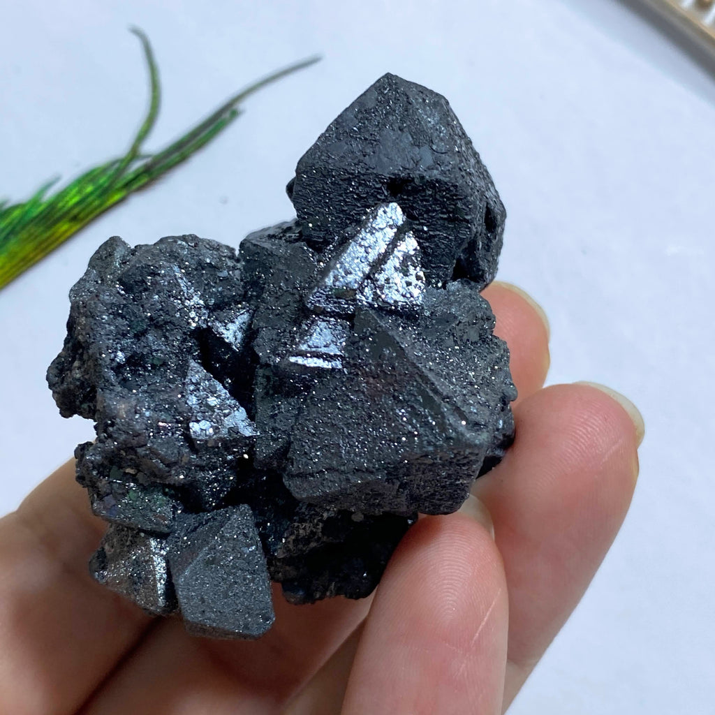 Rare Magnetite Specimen (Formed After Hematite) Pseudomorph Formation ~Locality: Patagonia, Argentina - Earth Family Crystals
