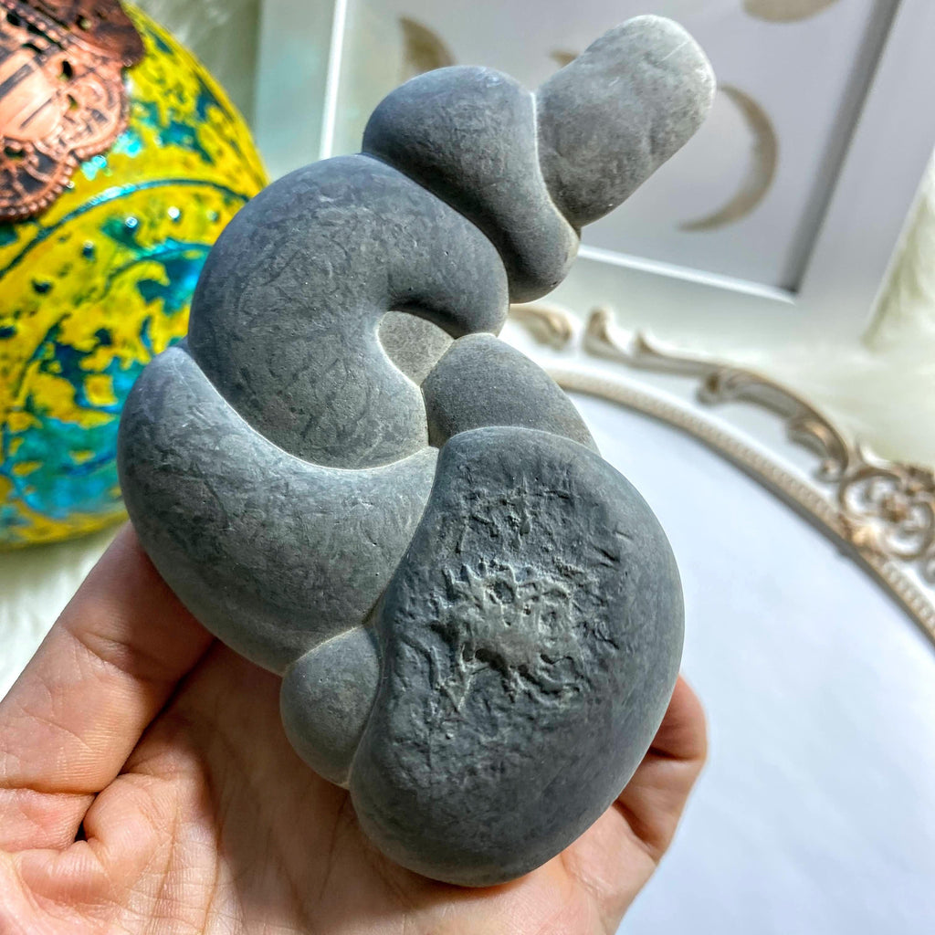 Unique Fairy Stone Concretion Large Natural Specimen ~Locality: Quebec Canada #1 - Earth Family Crystals