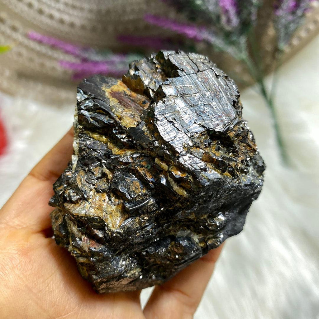 Power Piece! Big Chunky Noble (Elite) Shungite Natural Crystal Specimen - Earth Family Crystals