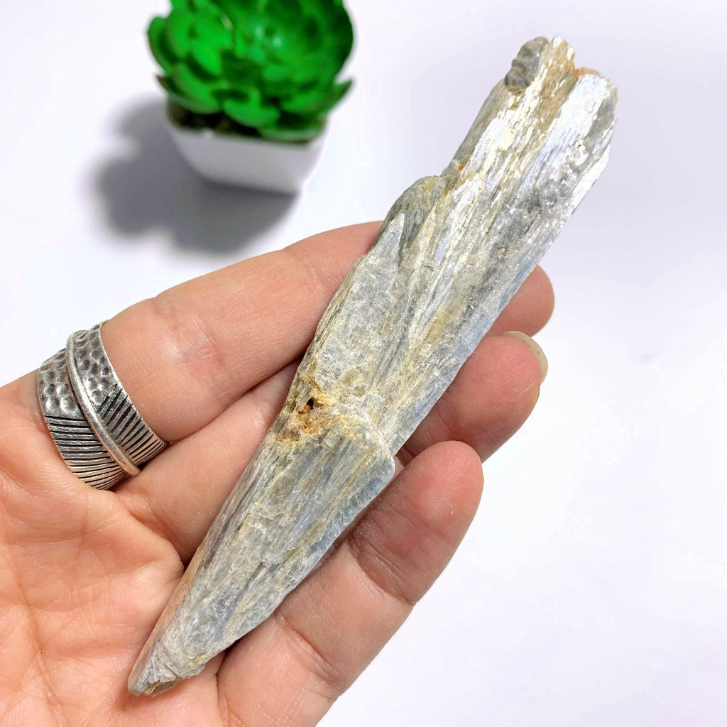 High Shine Natural Light Blue Kyanite From Brazil #1 - Earth Family Crystals