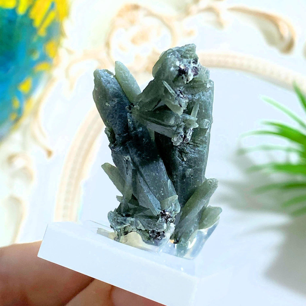 Very Rare ~ Seriphos Green Quartz Intricate Collectors Cluster Specimen ~Locality: Serifos, Greece - Earth Family Crystals