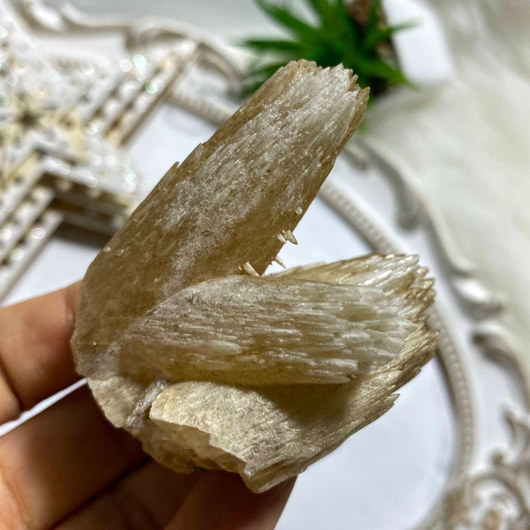 Very Rare old Collection Calcite flowers With Fluorite Inclusions from Cave-in-Rock Illinois - Earth Family Crystals