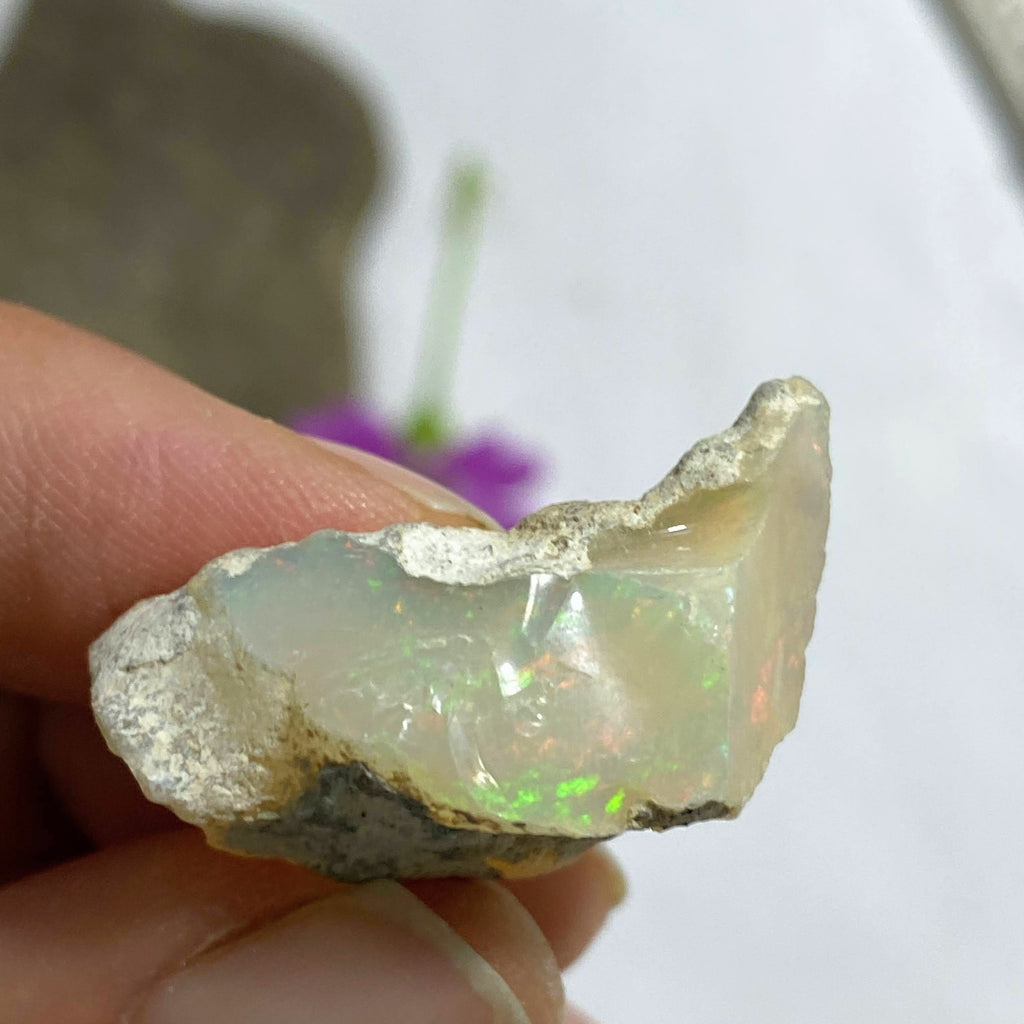 21 CT Rough Ethiopian Opal Collectors Specimen - Earth Family Crystals