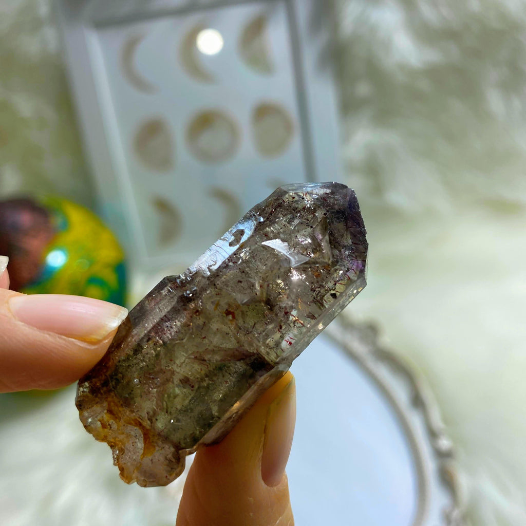Divine Brandberg Amethyst Natural Specimen from Namibia - Earth Family Crystals