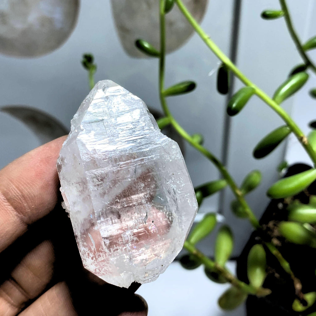 Double Terminated  Faden Quartz Unpolished Specimen From Pakistan - Earth Family Crystals