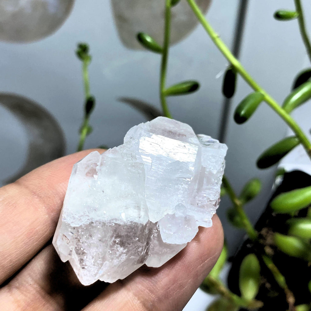 Double Terminated  Faden Quartz Unpolished Specimen From Pakistan #1 - Earth Family Crystals