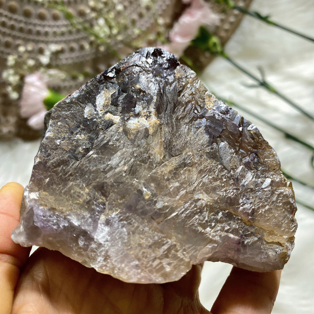 Record Keepers! Genuine Auralite-23 Mountain With Red Hematite & Self Healing From Canada - Earth Family Crystals