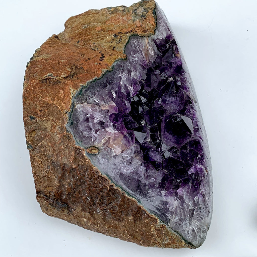 XXL Deep Purple Amethyst Geode Display Specimen From Uruguay - Earth Family Crystals