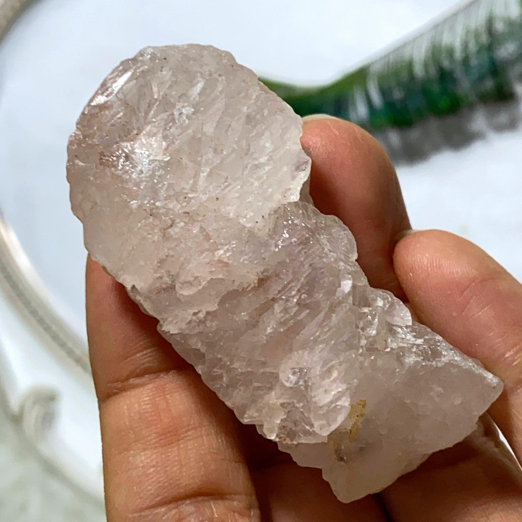 Record Keepers! Pink Nirvana Ice Quartz Crystal Points from The Himalayas - Earth Family Crystals
