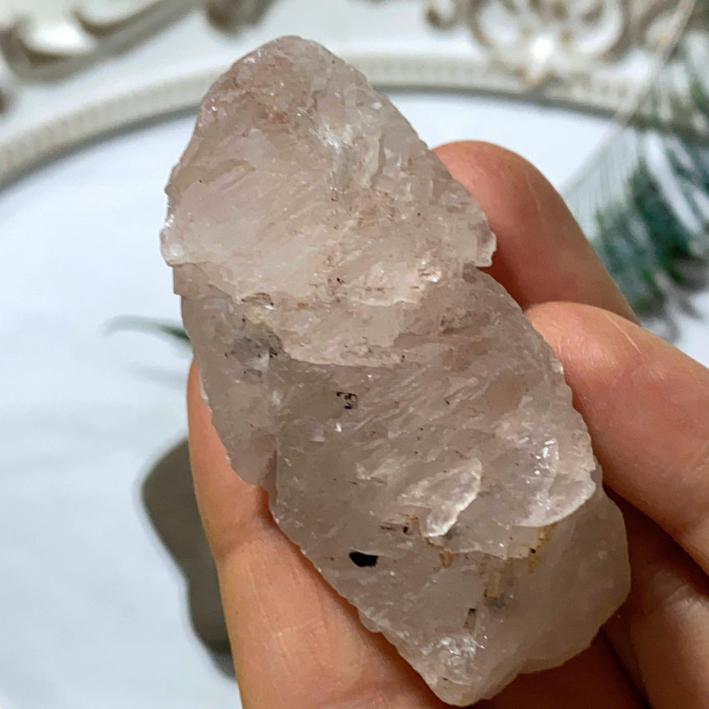 Record Keepers! Pink Nirvana Ice Quartz Crystal Points from The Himalayas - Earth Family Crystals