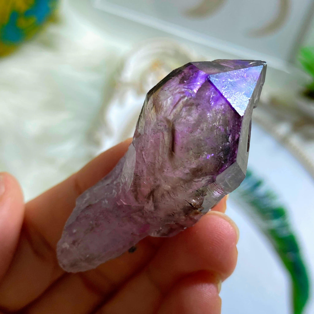 Beautiful Natural Brandberg Amethyst  Specimen from Namibia - Earth Family Crystals