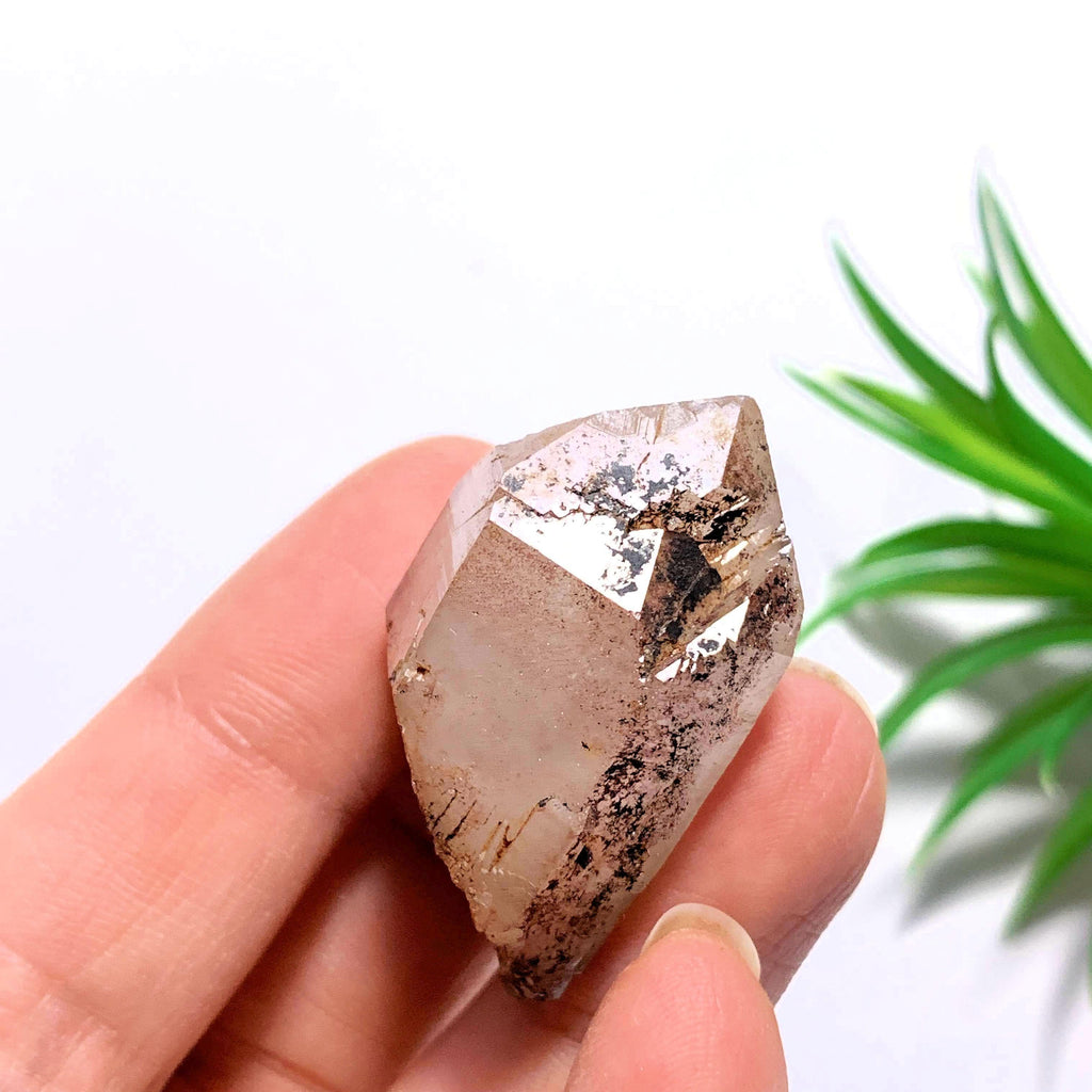 Double Terminated Elestial Orange River Quartz Point From South Africa #3 - Earth Family Crystals