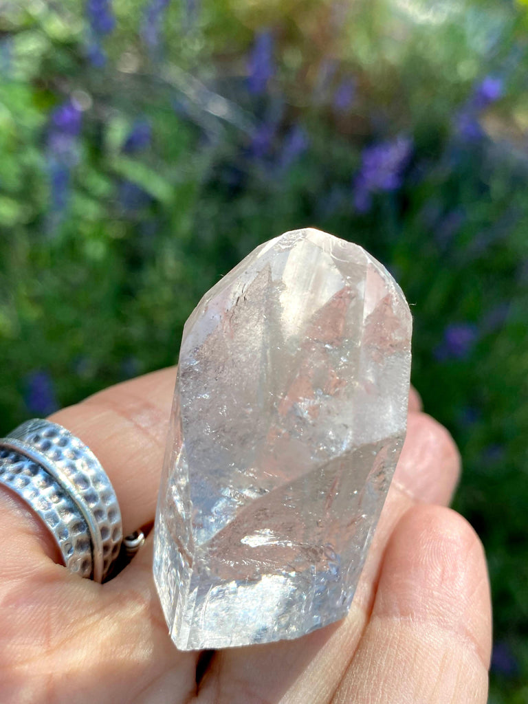 White Topaz 3cm point - Earth Family Crystals