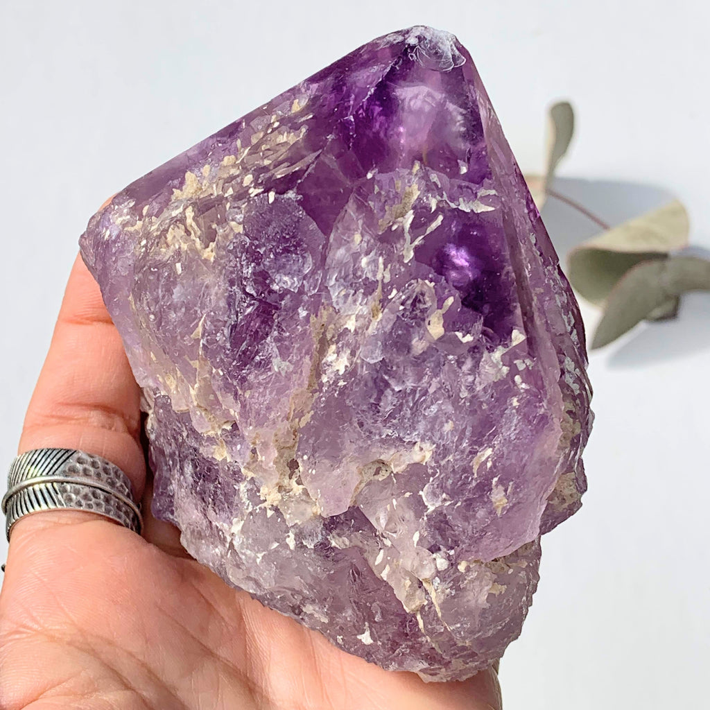 RESERVED For Julie~Brilliant Natural Hydrothermal Etched XL Amethyst Specimen From Brazil #1 - Earth Family Crystals