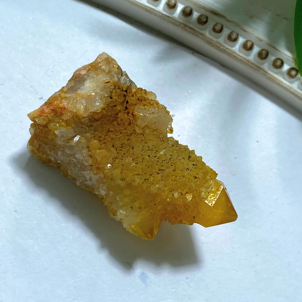 Reserved for Sandy S Natural Citrine Spirit Quartz Point~ Locality: S.Africa #3 - Earth Family Crystals