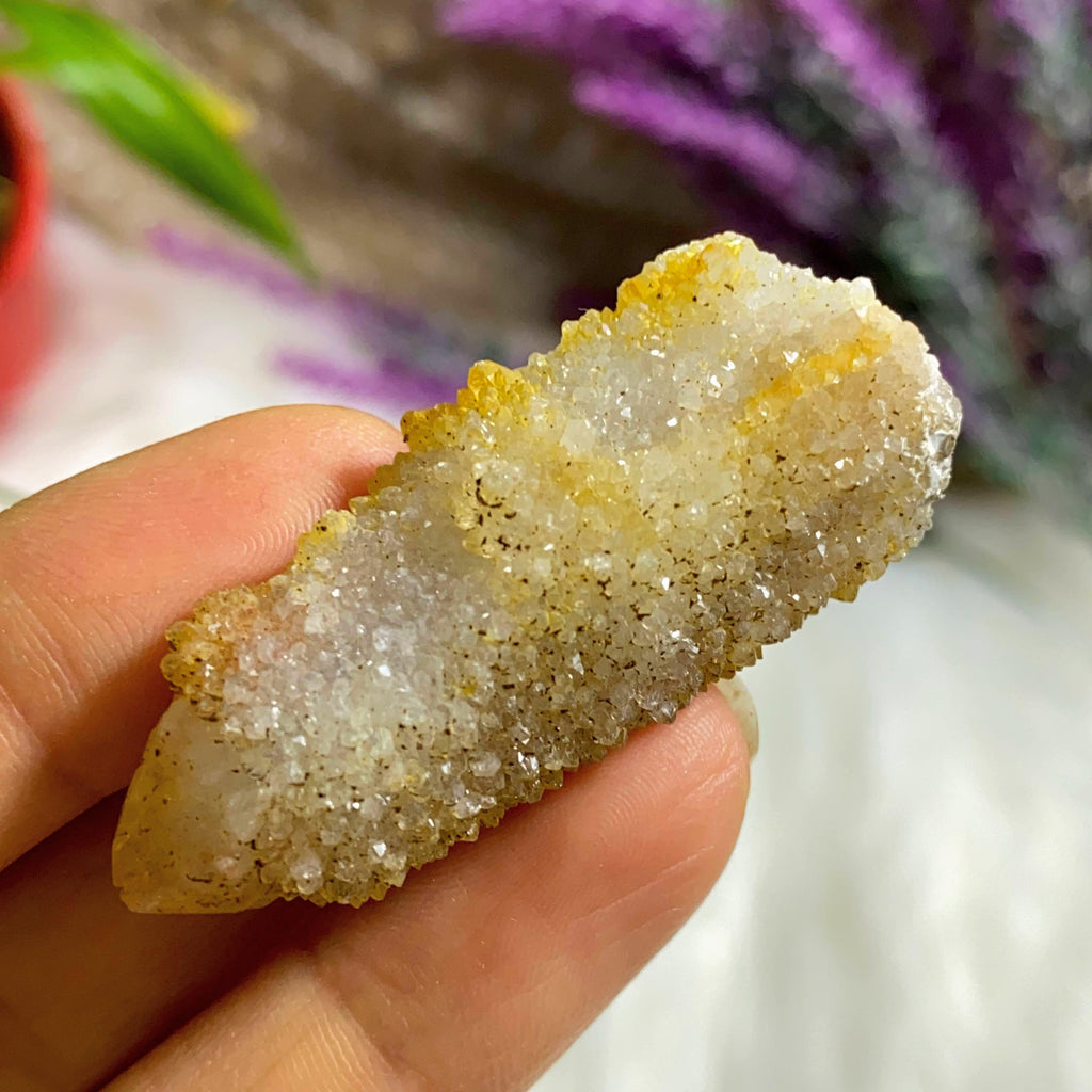 Completely Natural Citrine Spirit Quartz Point from S.Africa - Earth Family Crystals
