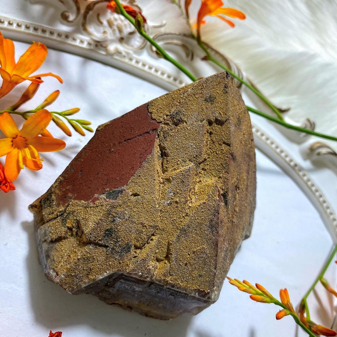 Red Tipped Genuine Auralite-23 Large Point~Locality Ontario, Canada - Earth Family Crystals
