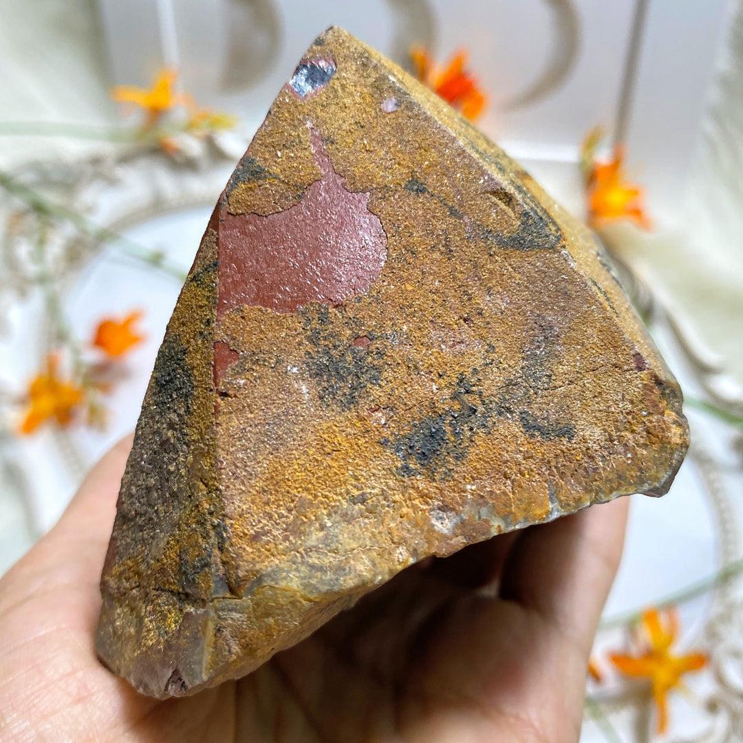 Red Tipped Genuine Auralite-23 Large Point~Locality Ontario, Canada - Earth Family Crystals