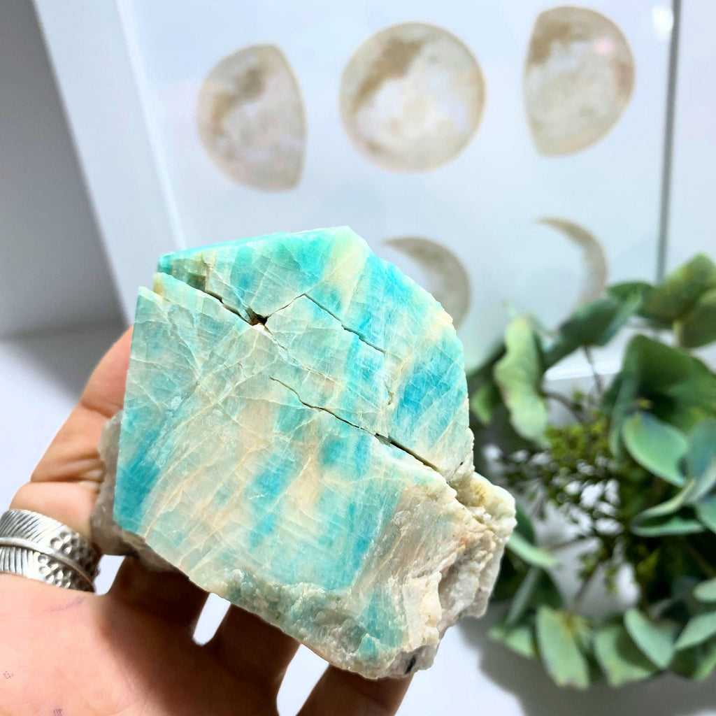 Famous Colorado Locality~Chunky Raw Amazonite Specimen *REDUCED* - Earth Family Crystals