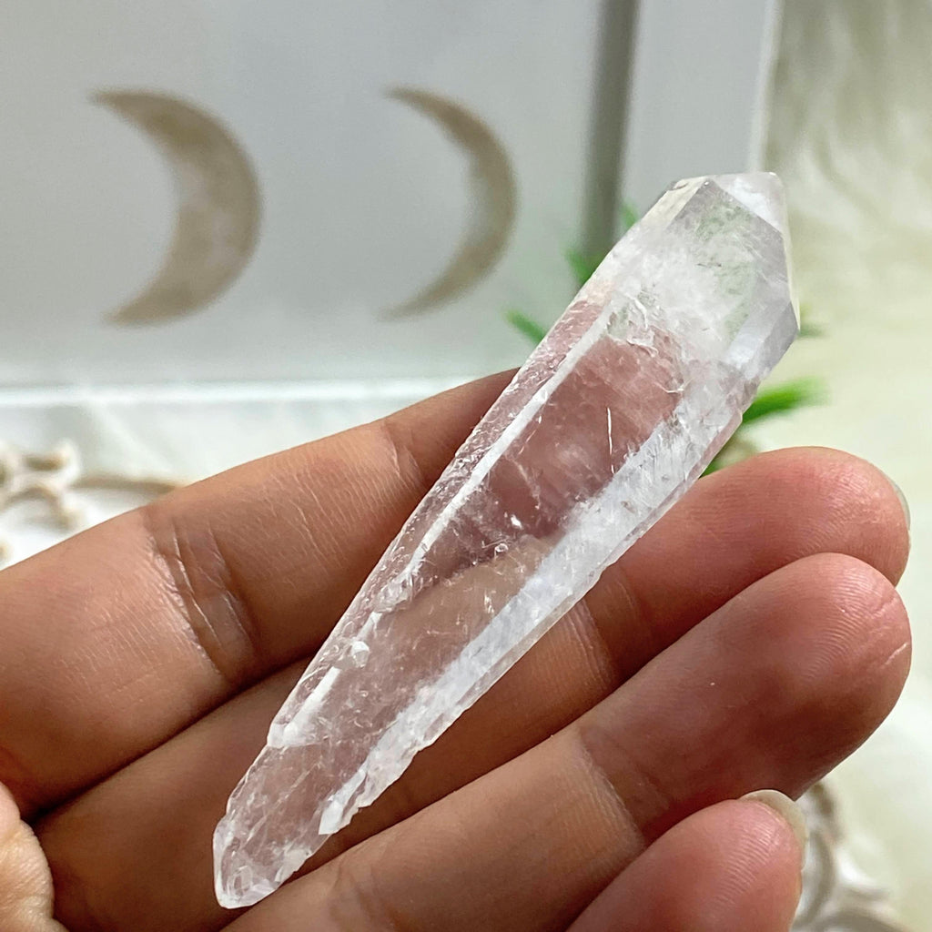Double Terminated Clear Quartz Point~ Locality Brazil #6 - Earth Family Crystals