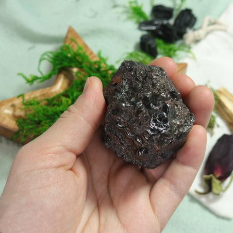 Raw Kidney Ore Hematite Specimen ~ Small and Mighty ~ - Earth Family Crystals