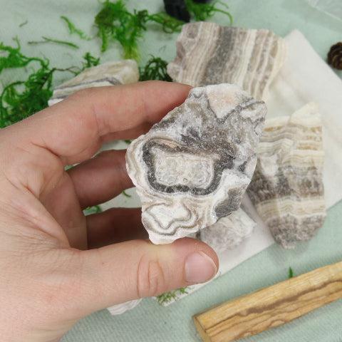 Raw Zebra Calcite ~One Pound~ Cleanse the Energy Body - Earth Family Crystals