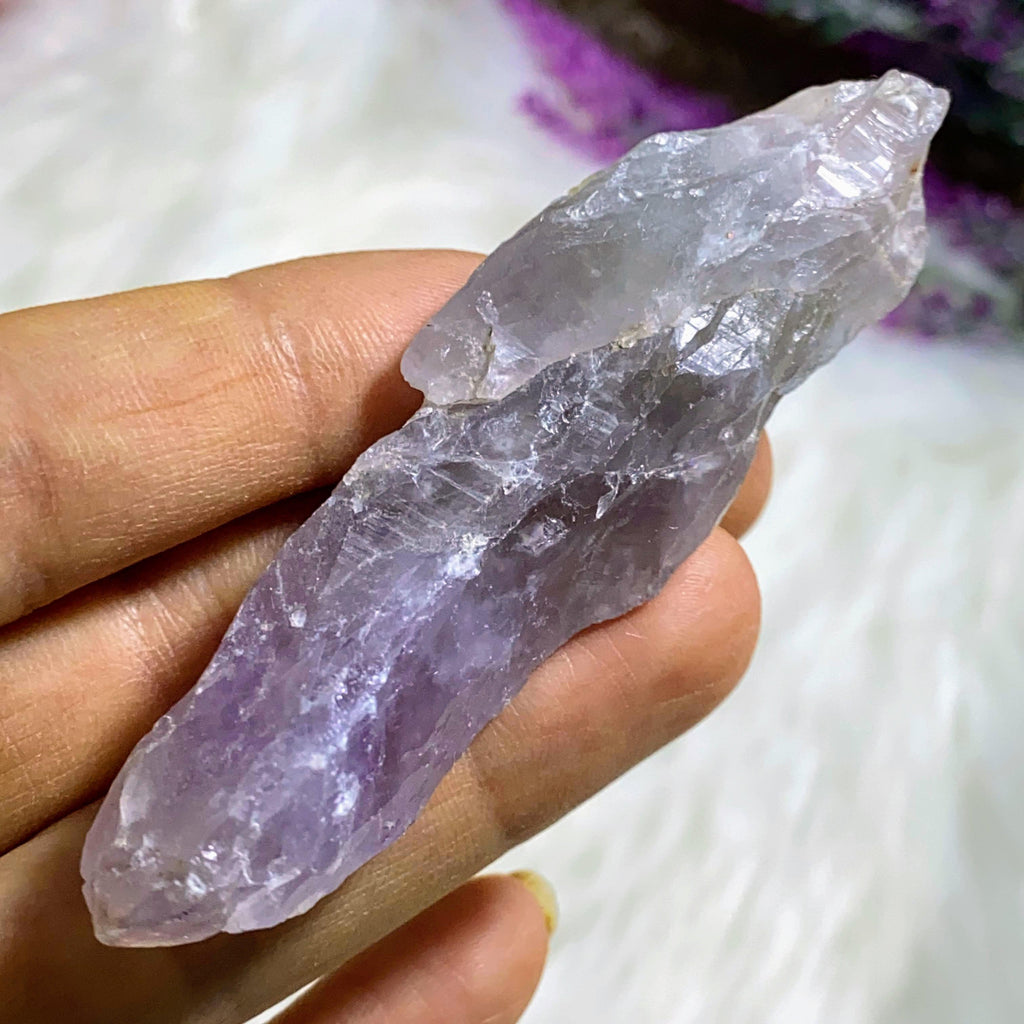 Auralite-23 Crystal Point genuine Natural Wand Specimen ~Locality Ontario, Canada #2 - Earth Family Crystals