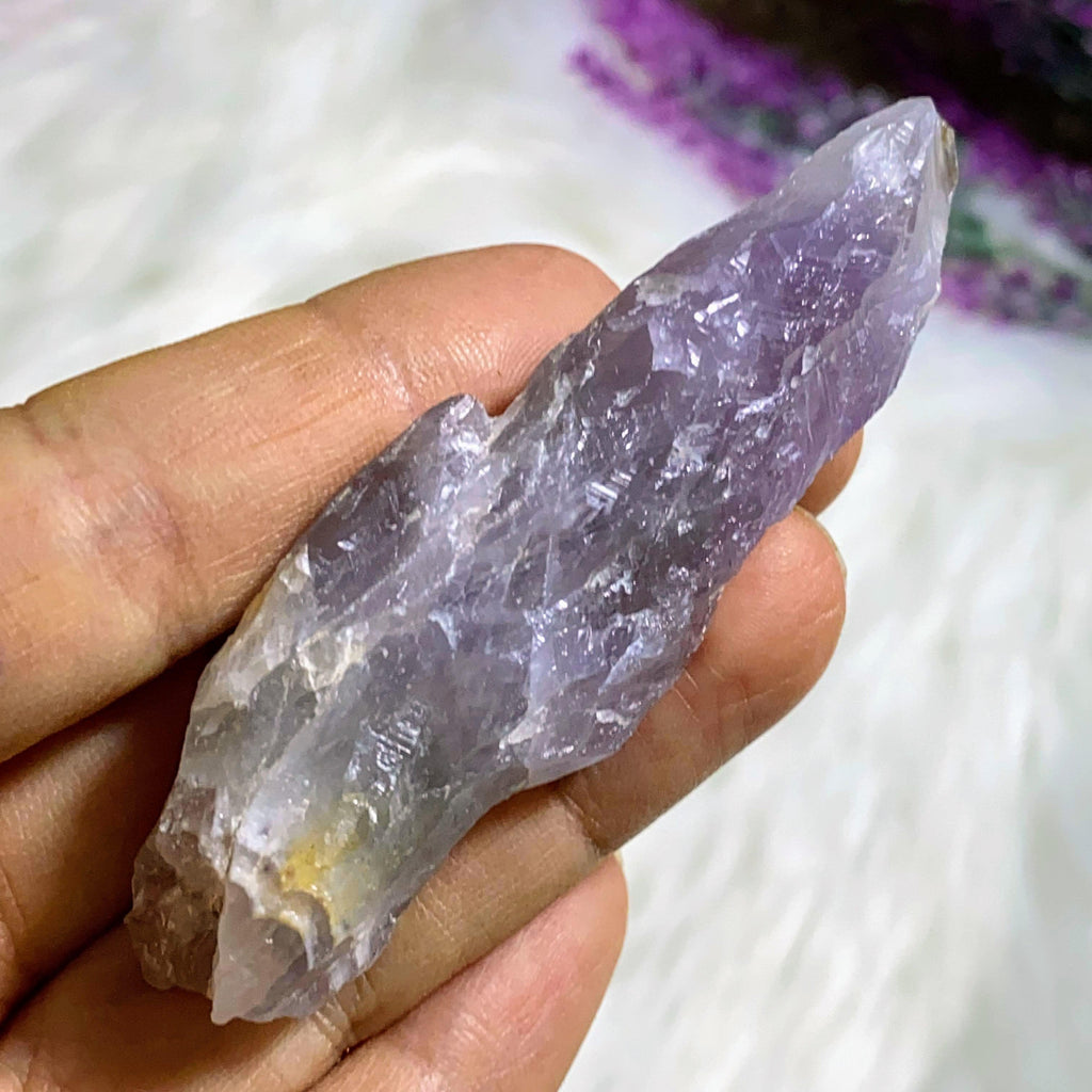 Auralite-23 Crystal Point genuine Natural Wand Specimen ~Locality Ontario, Canada #2 - Earth Family Crystals