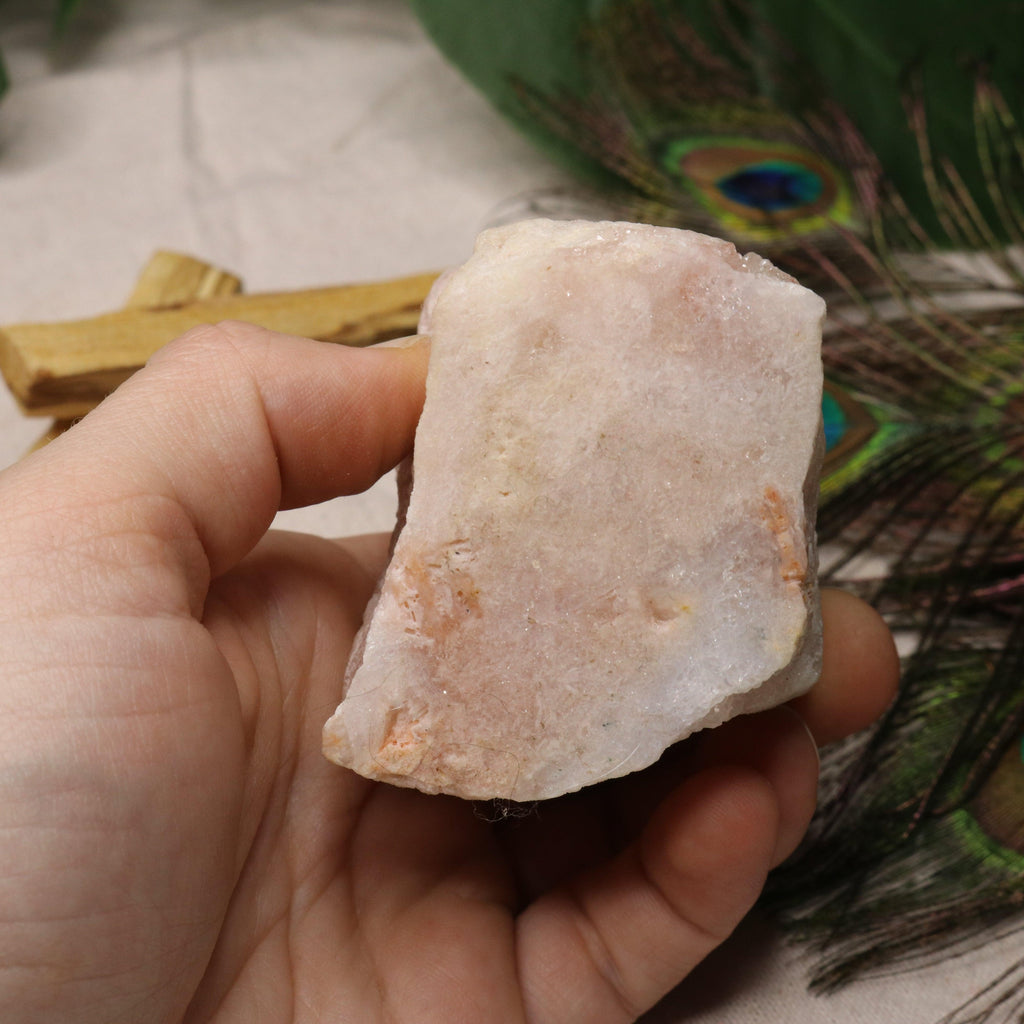 Beautiful Pink Amethyst Point  ~ Grid Focal Point for Healing Energies - Earth Family Crystals