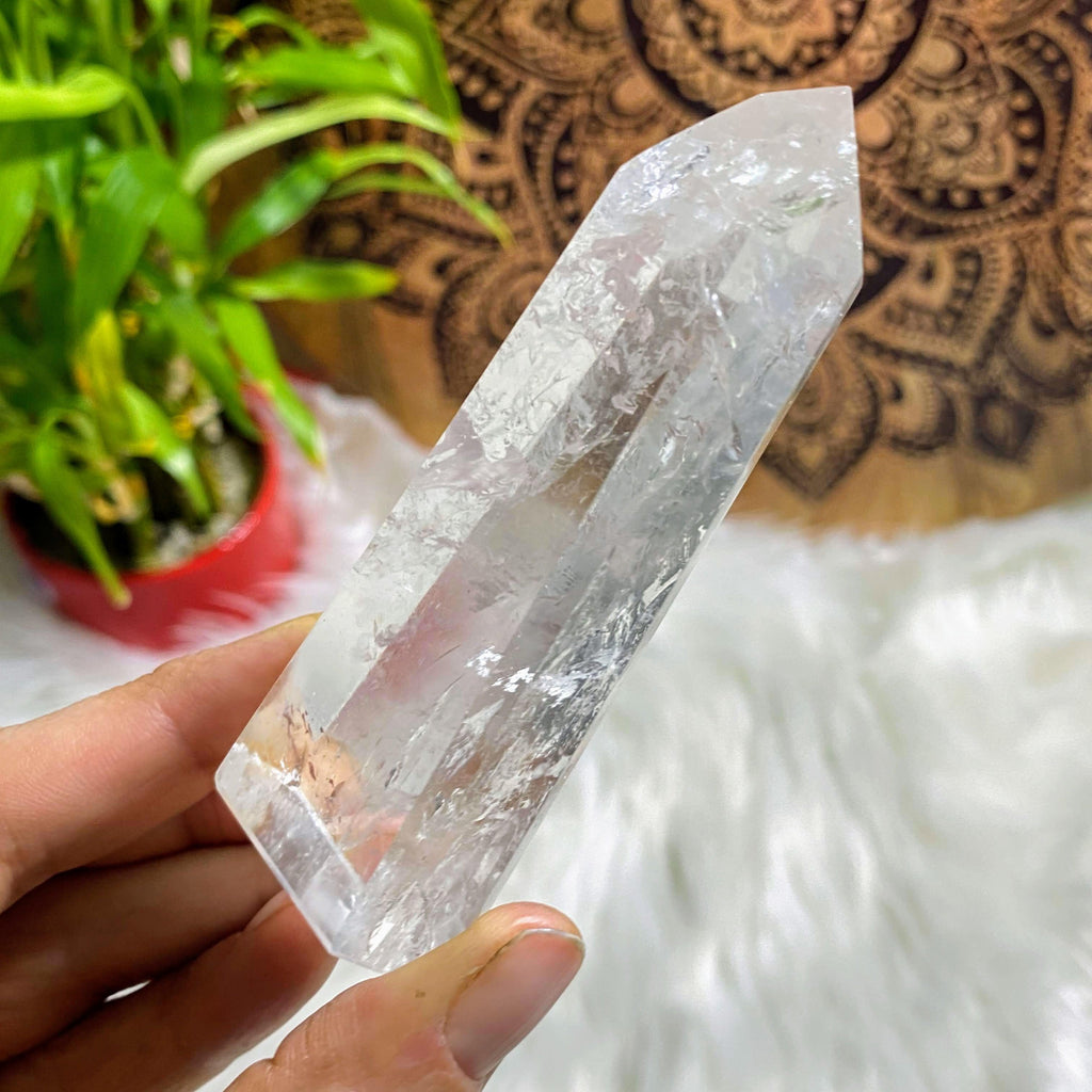 Brazilian Clear Quartz Standing Display Tower #3 - Earth Family Crystals