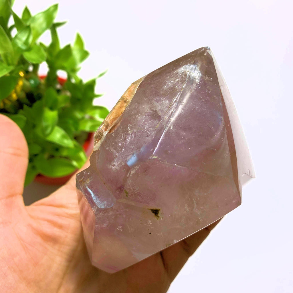 Lavender Amethyst Partially Polished Large Free Form Standing Display Specimen~Locality Brazil - Earth Family Crystals