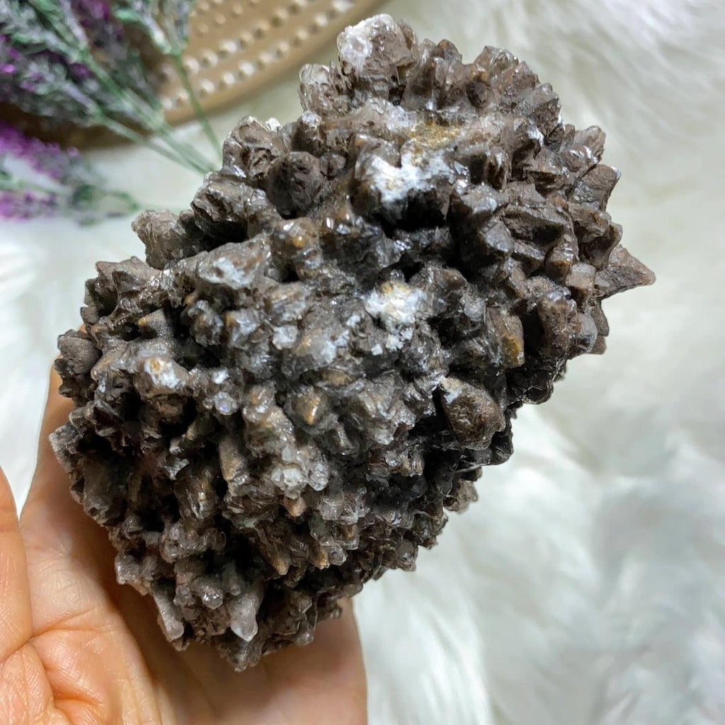 Incredible Stellar Beam Calcite Large Standing Display Specimen From Mexico - Earth Family Crystals