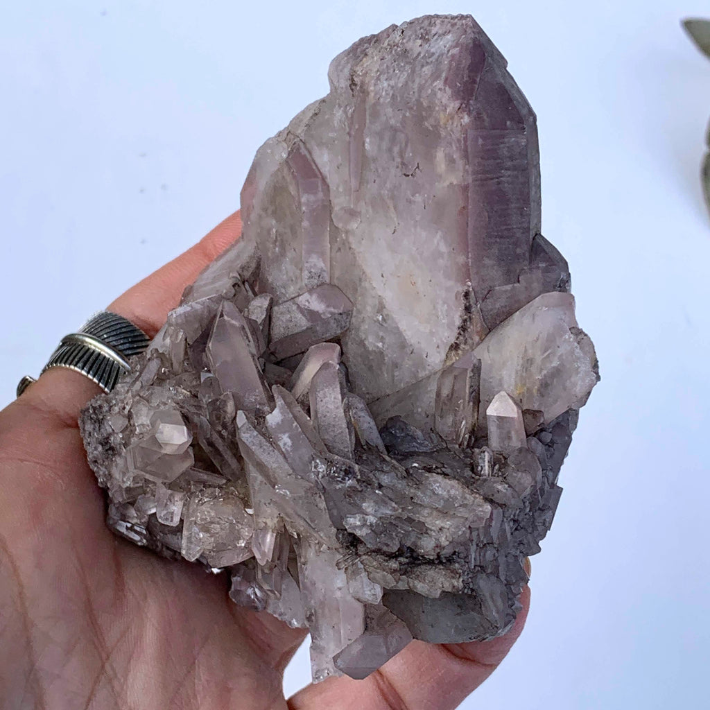 Healing Lithium Quartz Large Cluster From Brazil #5 - Earth Family Crystals