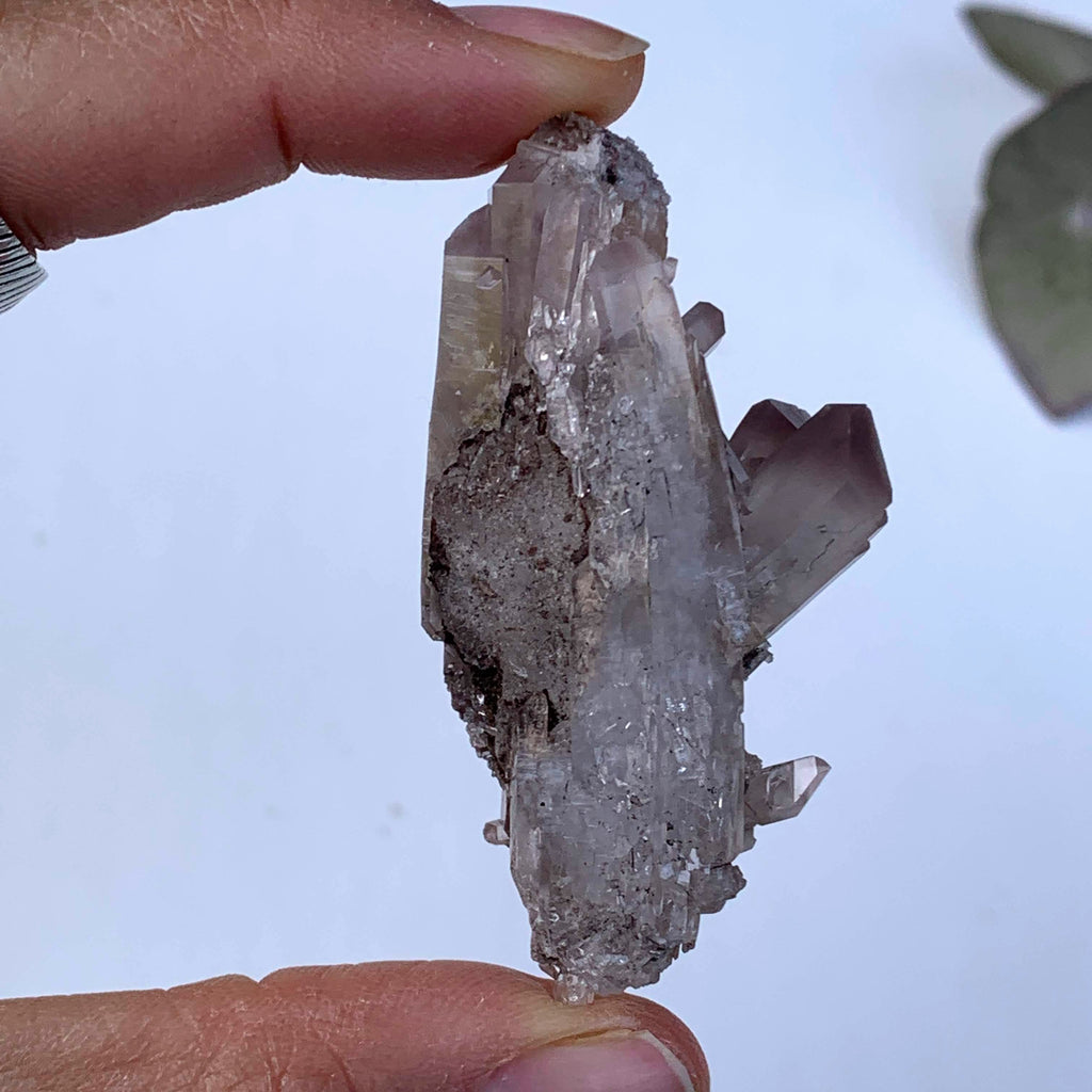 Healing Lithium Quartz Handheld Cluster From Brazil #6 - Earth Family Crystals